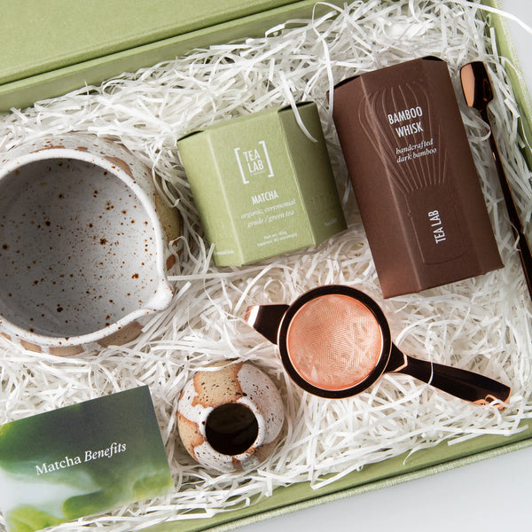 Ceremonial Matcha Gift Set | Handmade Ceramic Bowl, Matcha Whisk ...