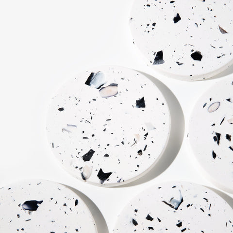 Coaster Made From Recycled Mussels Shells