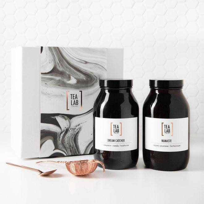 Loose Leaf Tea Gift Set With Strainer and Spoon