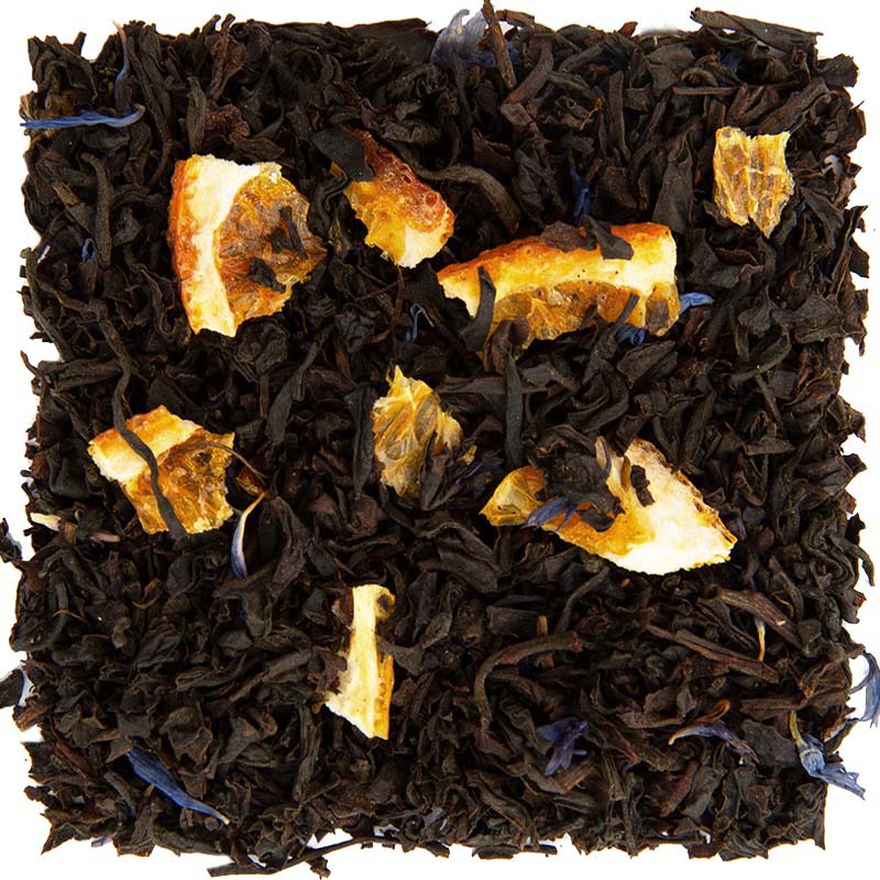 Lemon and orange earl grey black loose leaf tea