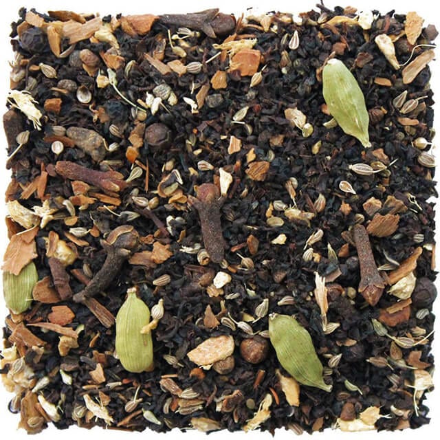 Chai spice black tea blend loose leaf